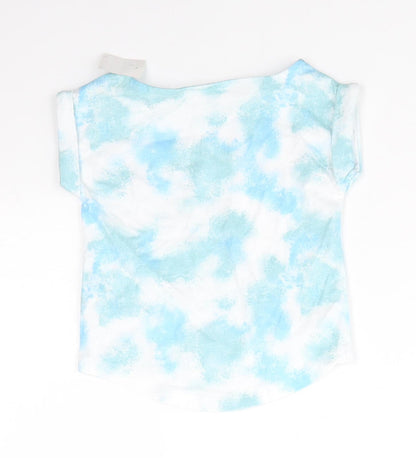 M&Co Baby Blue  100% Cotton Camisole Blouse Size 9-12 Months Round Neck