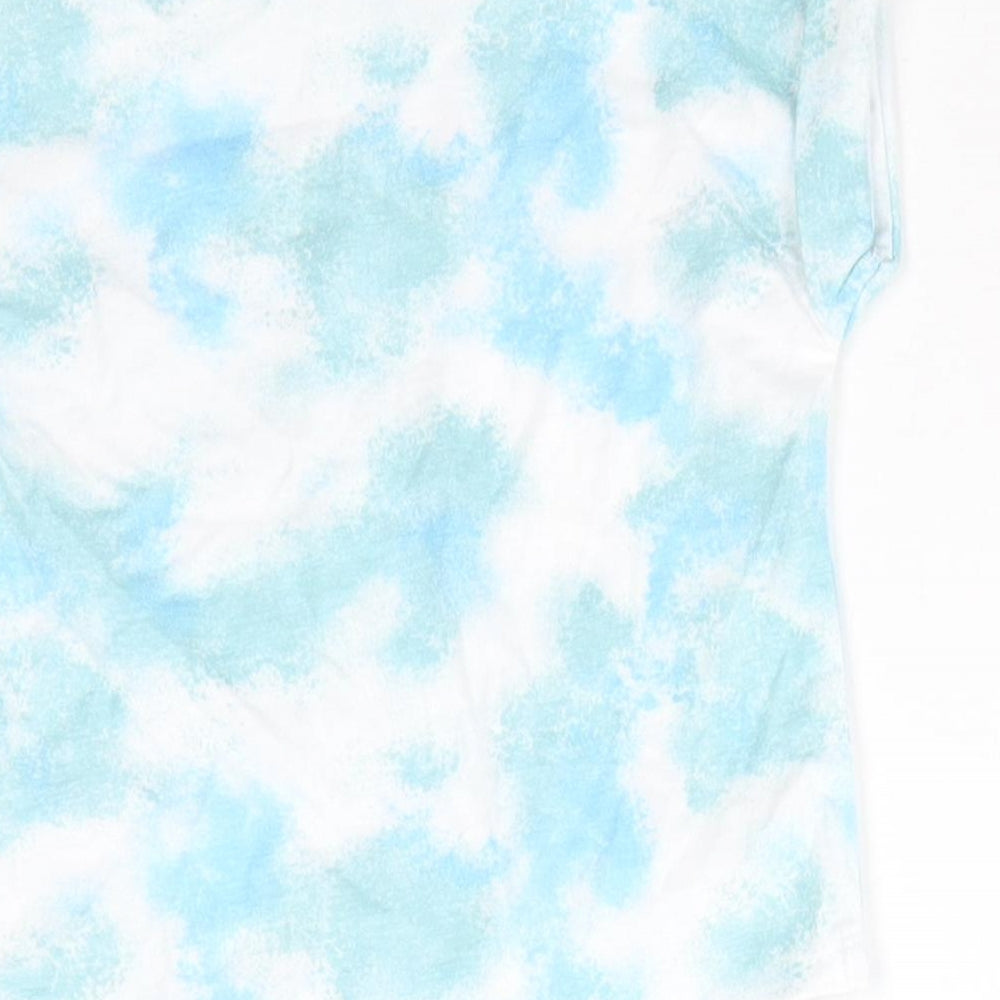 M&Co Baby Blue  100% Cotton Camisole Blouse Size 9-12 Months Round Neck