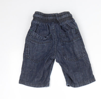 NEXT Boys Blue  100% Cotton Sweat Shorts Size 4 Years  Regular