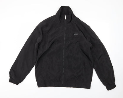 Mens UK Size S Boohoo MAN Black Bomber Jacket