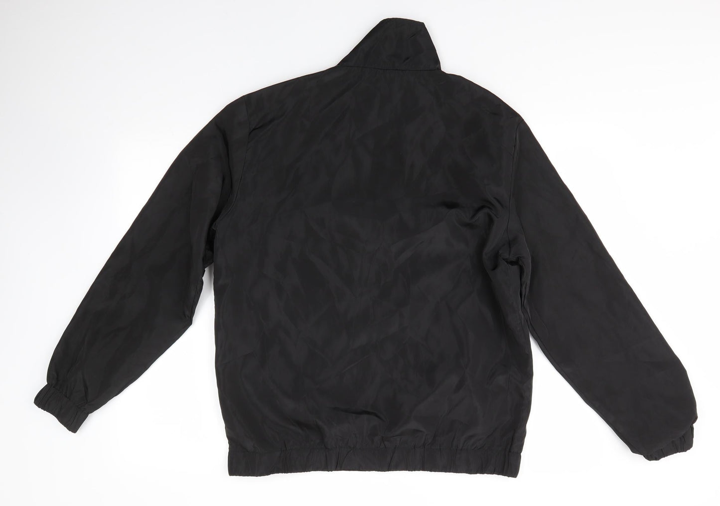 Mens UK Size S Boohoo MAN Black Bomber Jacket