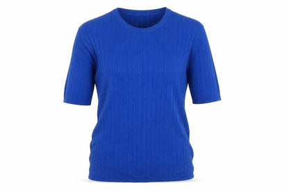 Womens UK Size 16 M&S Blue Pullover Jumper