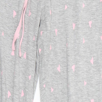 Cynthia Rowley Womens Grey Polka Dot Viscose Jogger Trousers Size XS L29 in Regular  - Sleepwear