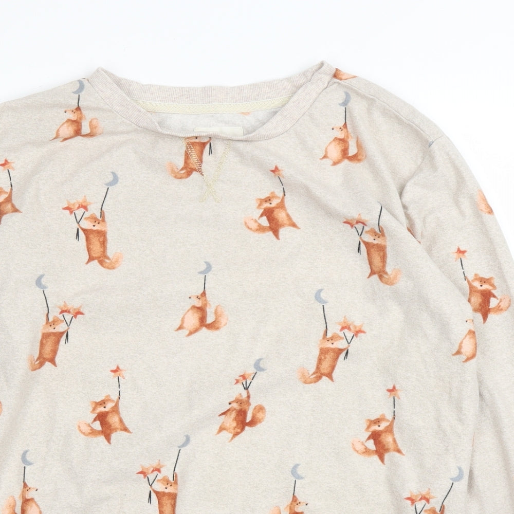 Womens UK Size 12 NEXT Beige Pullover Jumper