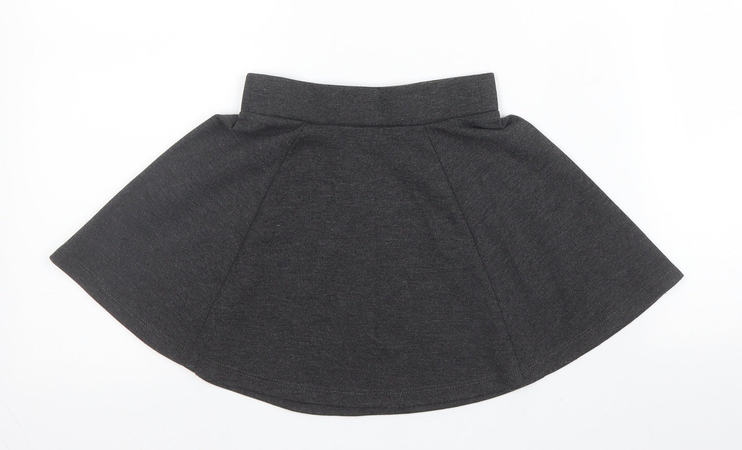George Girls Grey  Viscose A-Line Skirt Size 3 Years  Regular