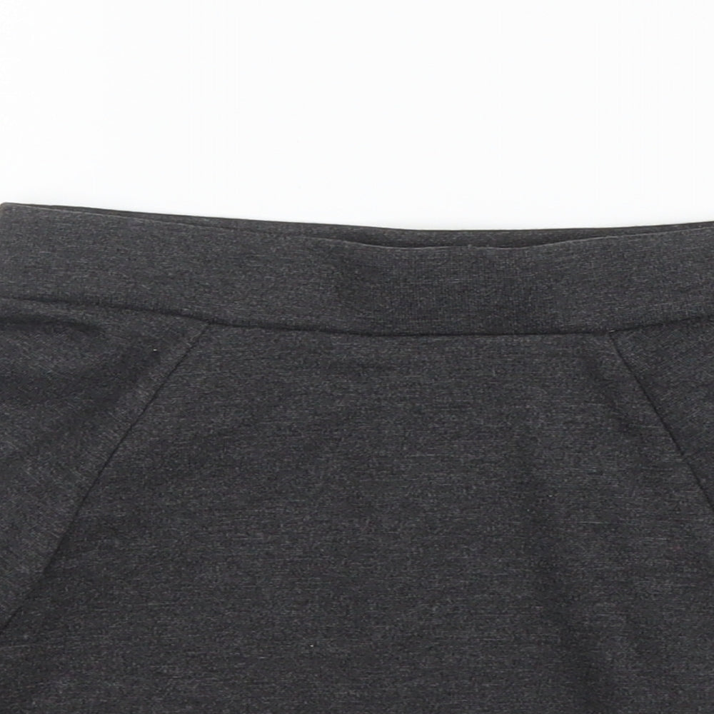 George Girls Grey  Viscose A-Line Skirt Size 3 Years  Regular