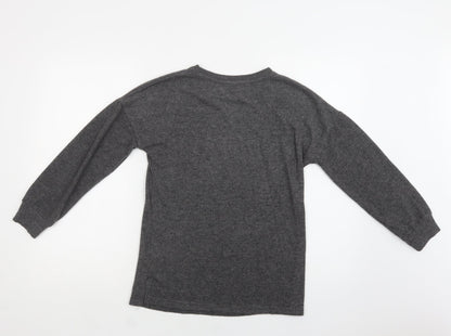Primark Womens Grey  Polyester Top Lounge Set Size XS
