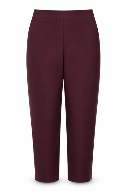 Womens UK Size 14 Preworn Regular Fit  Purple Trousers