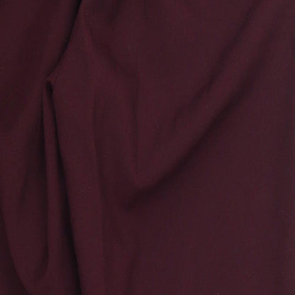 Womens UK Size 14 Preworn Regular Fit  Purple Trousers