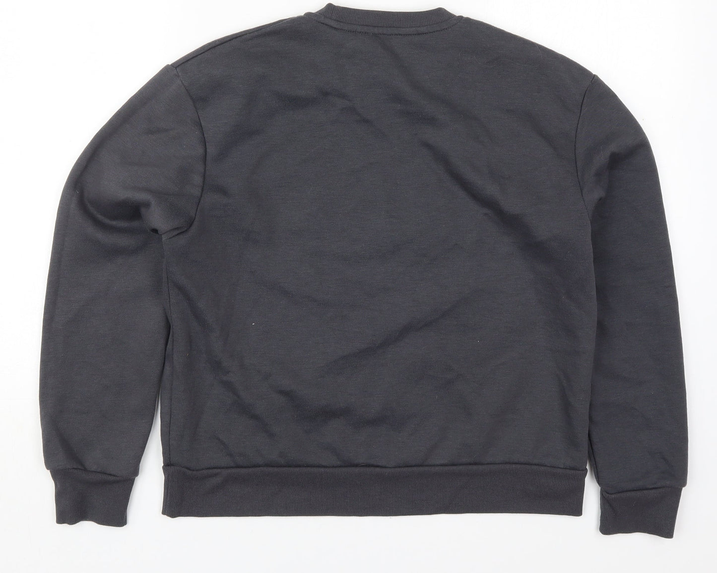Primark Womens Grey  Cotton Pullover Sweatshirt Size 4  Pullover - Self Love Club
