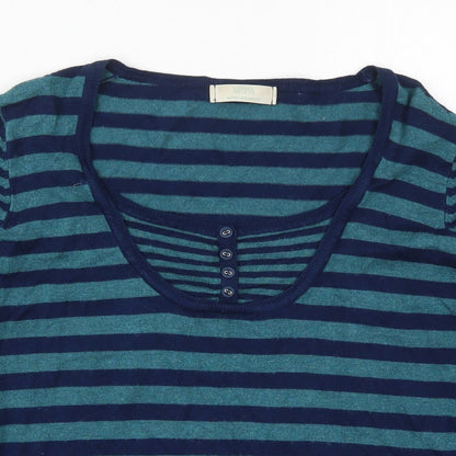 Womens UK Size 16 Marks and Spencer Blue Pullover Jumper