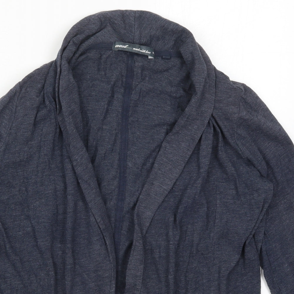 Womens UK Size 10 NEXT Blue Cardigan Jumper