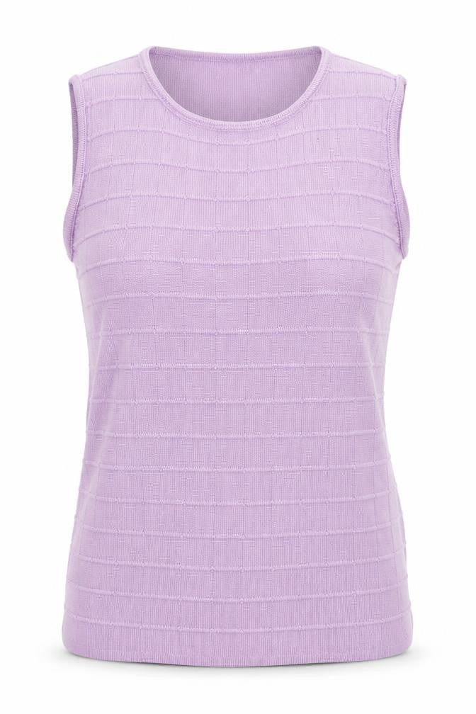 Womens UK Size M Precis Purple Basic Tank