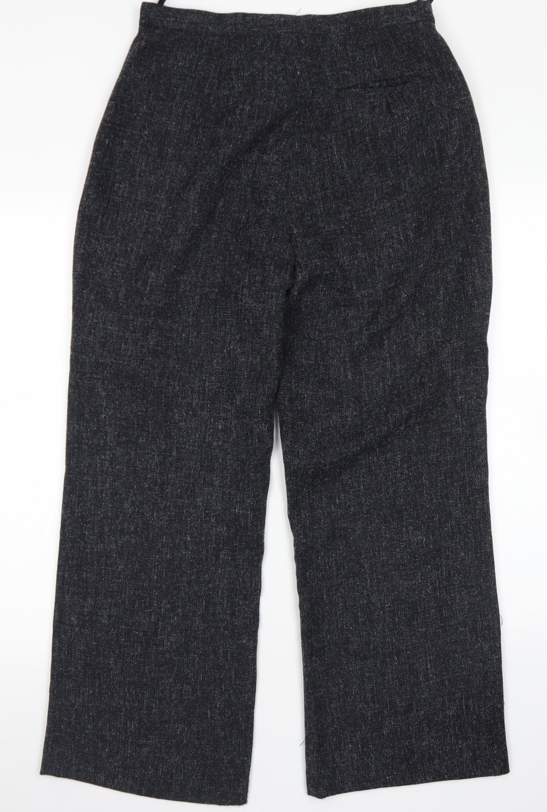 Suzie J Womens Grey  Polyester Dress Pants Trousers Size 16 L26 in Regular Zip