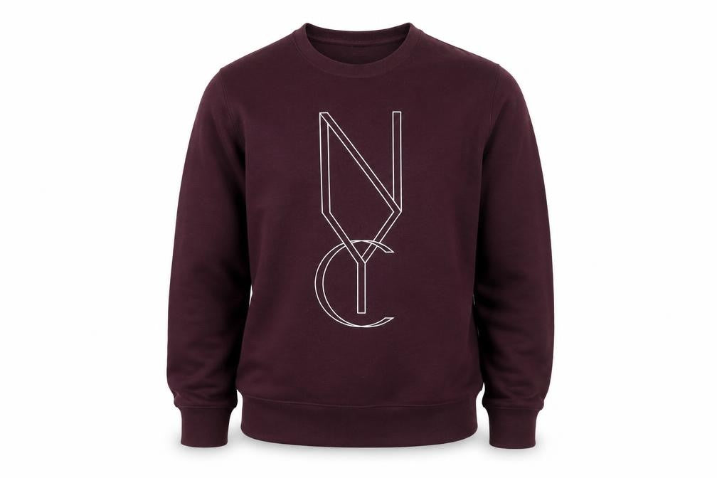 Mens UK Size M H&M Purple Pullover Sweatshirt