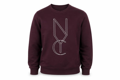 Mens UK Size M H&M Purple Pullover Sweatshirt