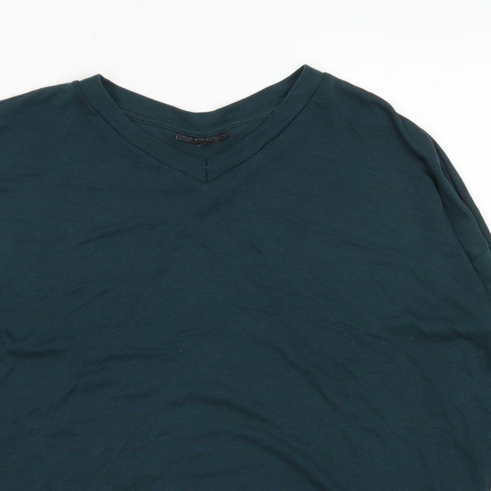 Womens UK Size 8 Topshop Green Pullover Jumper