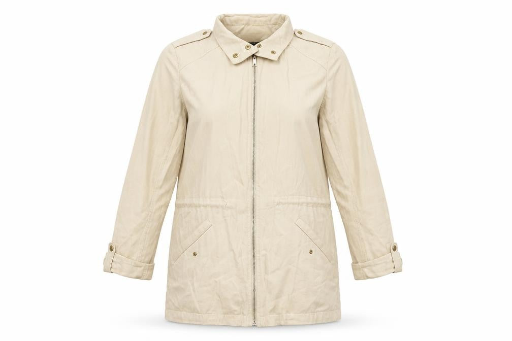 Womens UK Size XS Zara Beige Jacket