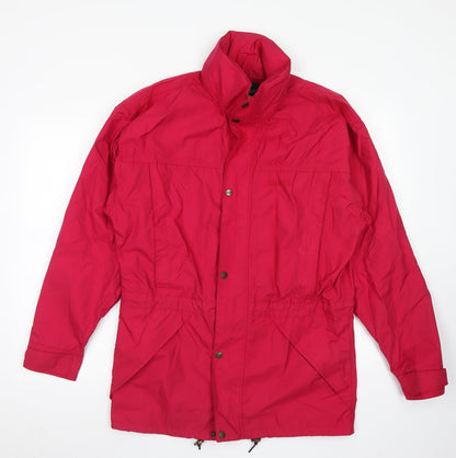 Womens UK Size S Scanda Pink Rain Coat
