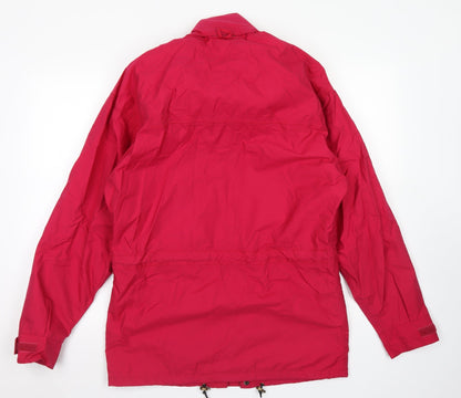 Womens UK Size S Scanda Pink Rain Coat