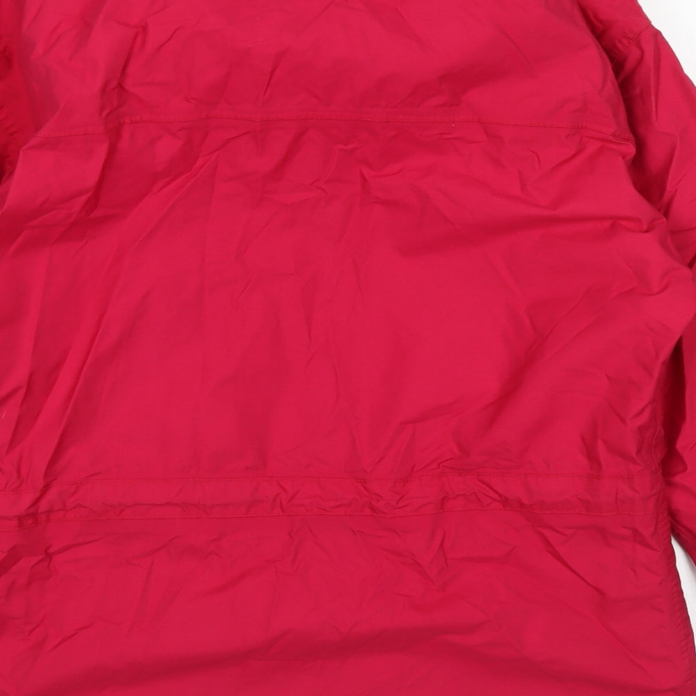 Womens UK Size S Scanda Pink Rain Coat