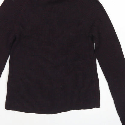 Womens UK Size 10 New Look Purple Pullover Jumper