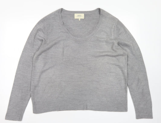 Womens UK Size 20 Papaya Grey Pullover Jumper