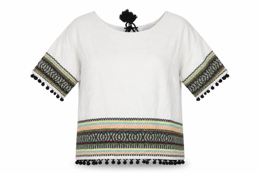 Womens UK Size 12 M&S White Pullover Jumper