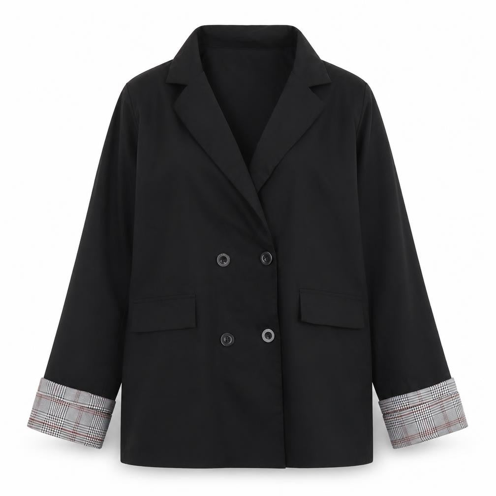 Womens UK Size L SheIn Regular Black Blazer