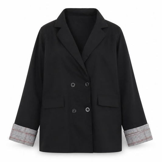 Womens UK Size L SheIn Regular Black Blazer