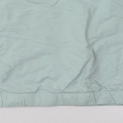 George Girls Green  Cotton Cape Sweatshirt Size 9-10 Years  Pullover - good energy