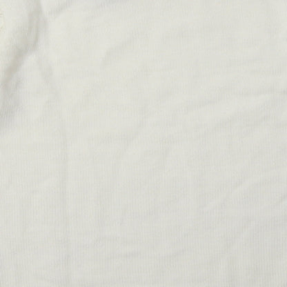 Womens UK Size S EWM White Pullover Sweatshirt