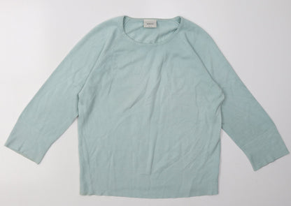 Womens UK Size 12 NEXT Blue Pullover Sweatshirt