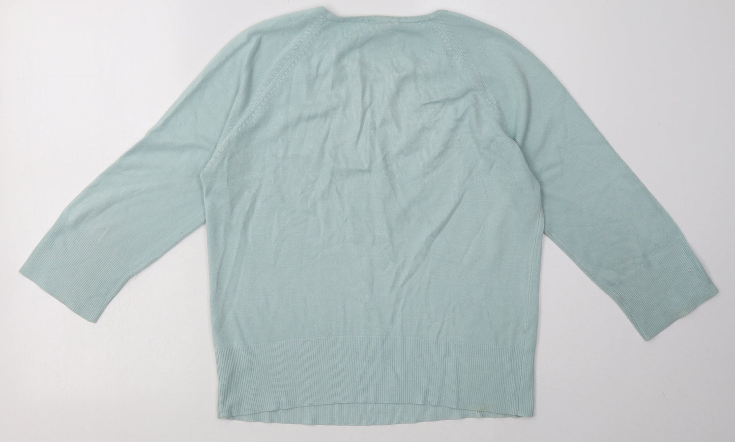 Womens UK Size 12 NEXT Blue Pullover Sweatshirt