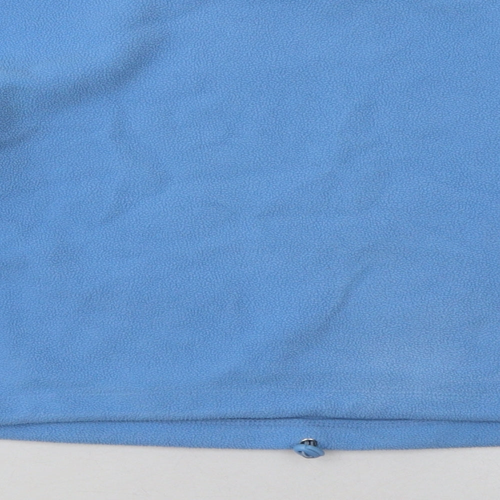 Stradivarius Womens Blue  Polyester Pullover Sweatshirt Size S  Pullover - Cropped