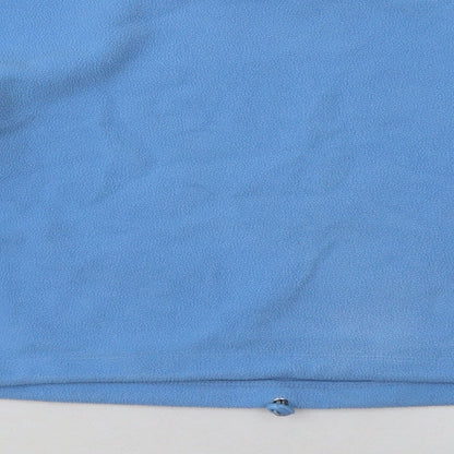 Stradivarius Womens Blue  Polyester Pullover Sweatshirt Size S  Pullover - Cropped