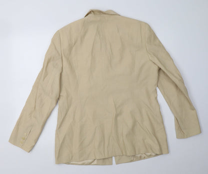 Gerry Weber Womens Beige   Jacket Blazer Size 14  Button
