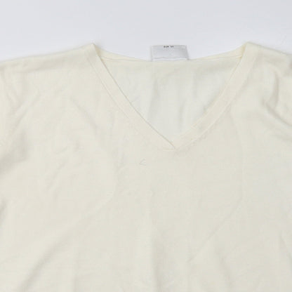 Womens UK Size 16 NEXT White Pullover Sweatshirt