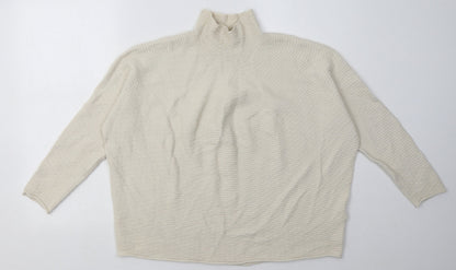 Phase Eight Womens White  Polyamide Pullover Sweatshirt Size M  Pullover