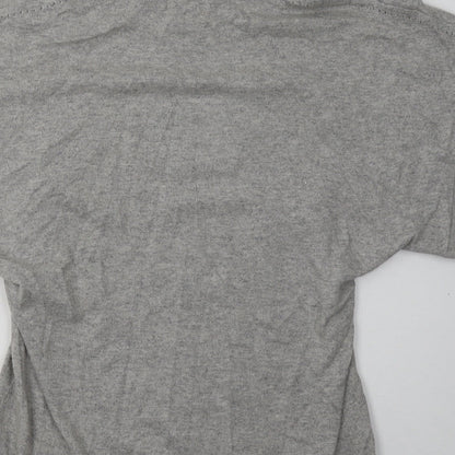 Womens UK Size 8 Marks and Spencer Grey Pullover Sweatshirt