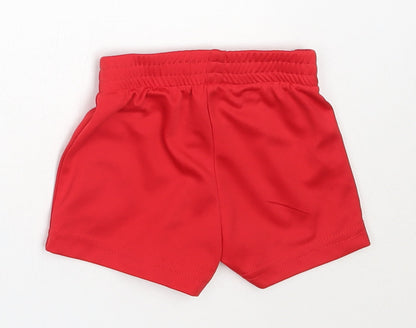 EURO2020 Boys Red  Polyester Cropped Trousers Size 6-9 Months   - wales uefa euro 2020