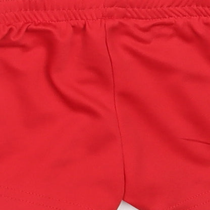 EURO2020 Boys Red  Polyester Cropped Trousers Size 6-9 Months   - wales uefa euro 2020