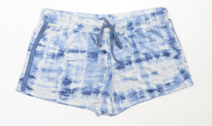 Lucky Brand Womens Blue  Polyester Hot Pants Shorts Size S  Regular
