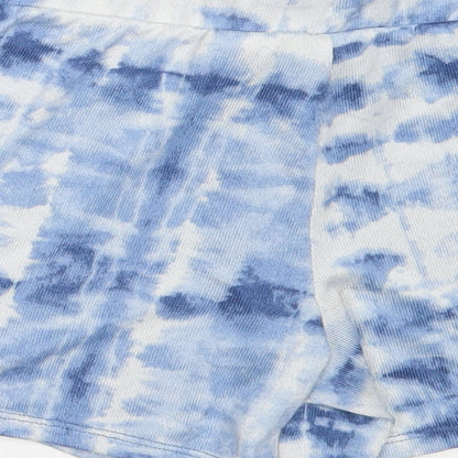 Lucky Brand Womens Blue  Polyester Hot Pants Shorts Size S  Regular