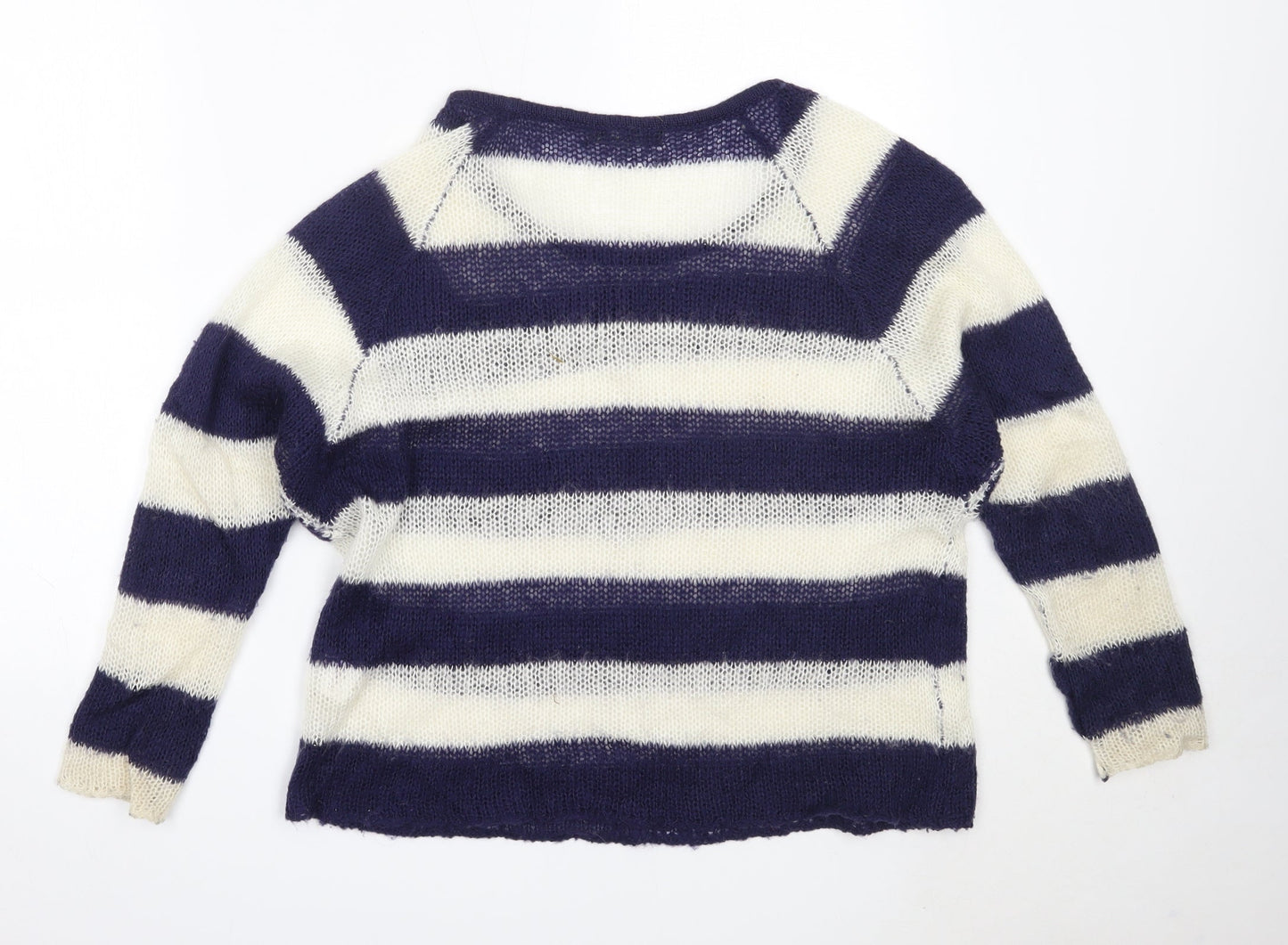 Womens UK Size 14 Internacionale Blue Pullover Jumper