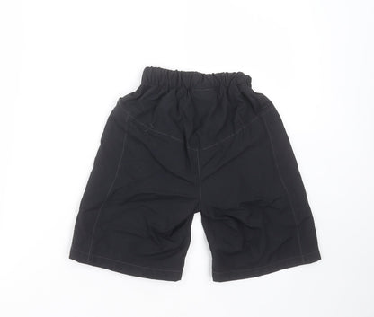 Altura Boys Black  Nylon Bermuda Shorts Size 5-6 Years  Regular  - padded