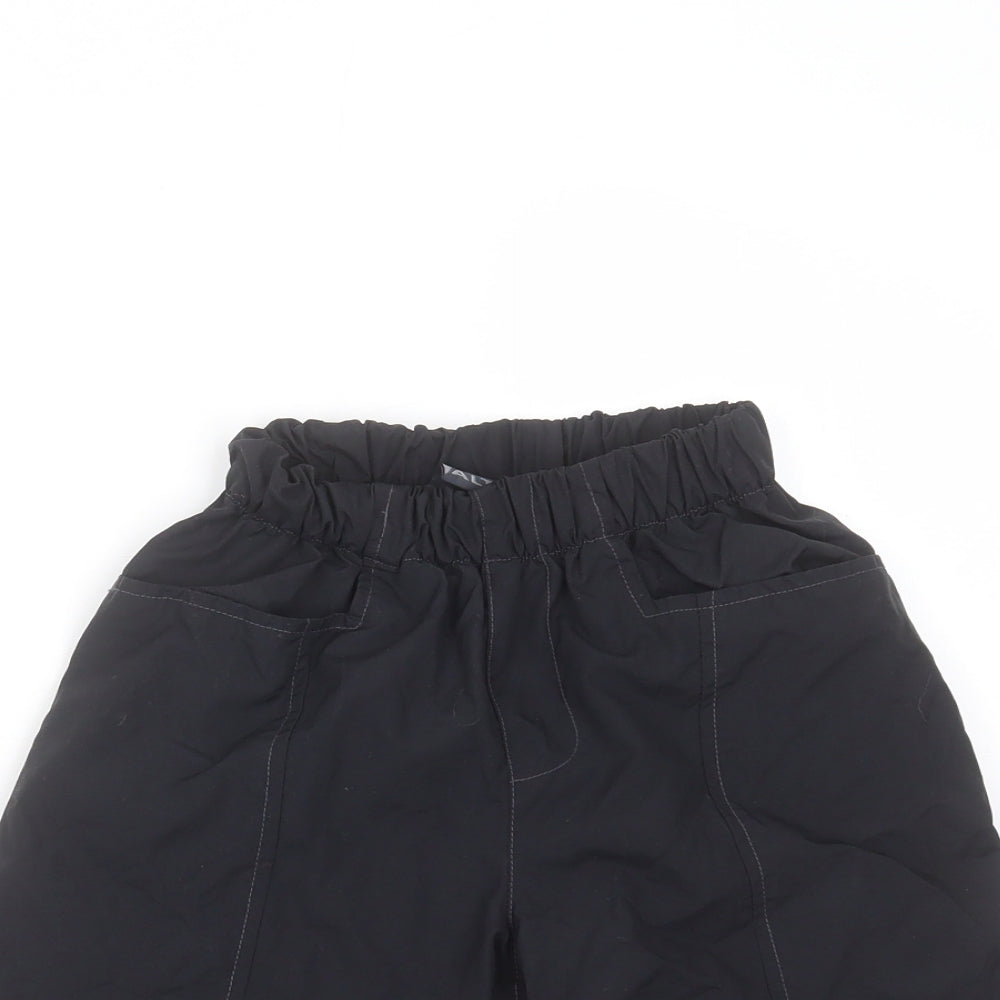 Altura Boys Black  Nylon Bermuda Shorts Size 5-6 Years  Regular  - padded
