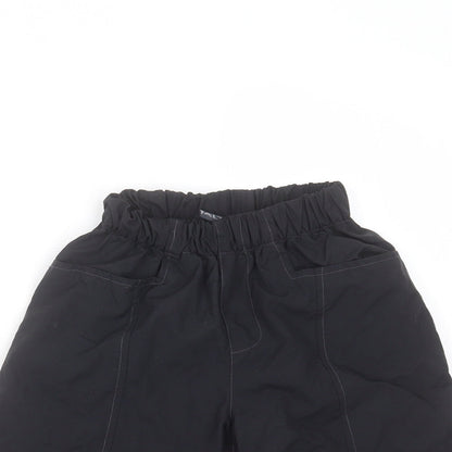 Altura Boys Black  Nylon Bermuda Shorts Size 5-6 Years  Regular  - padded