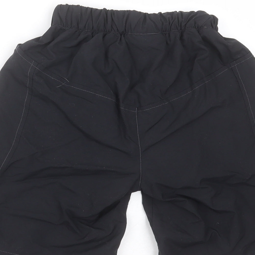 Altura Boys Black  Nylon Bermuda Shorts Size 5-6 Years  Regular  - padded