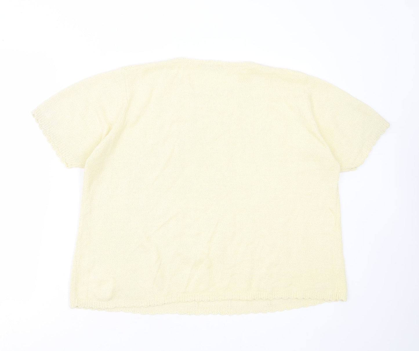 Womens UK Size 18 BERKETEX Yellow Pullover Jumper